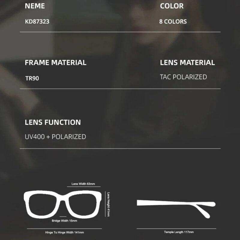High quality TR90 Fishing Polarized Sunglasses Men outdoor Sport driving Sun Glasses UV400 with soft Nose pad - Image 2