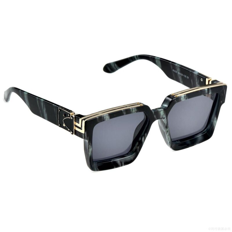 Square COOL Sunglasses Men Women Large Frame Glasses UV400 - Image 21