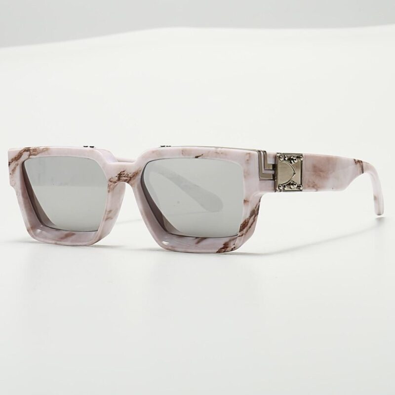 Square COOL Sunglasses Men Women Large Frame Glasses UV400 - Image 34