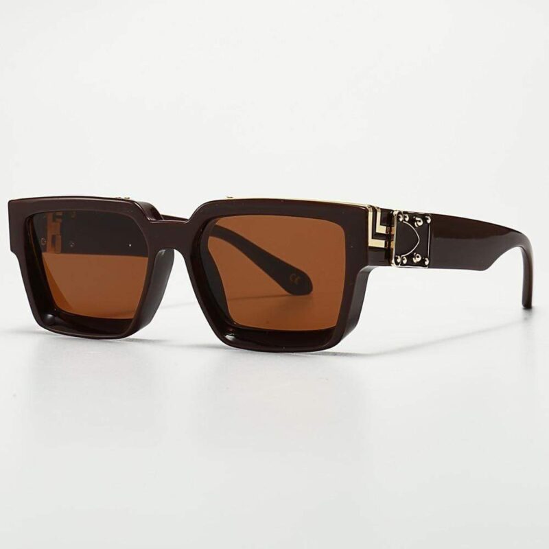 Square COOL Sunglasses Men Women Large Frame Glasses UV400 - Image 31