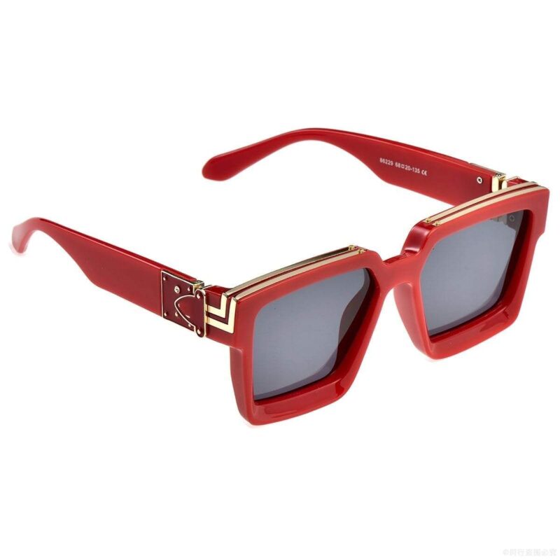 Square COOL Sunglasses Men Women Large Frame Glasses UV400 - Image 20