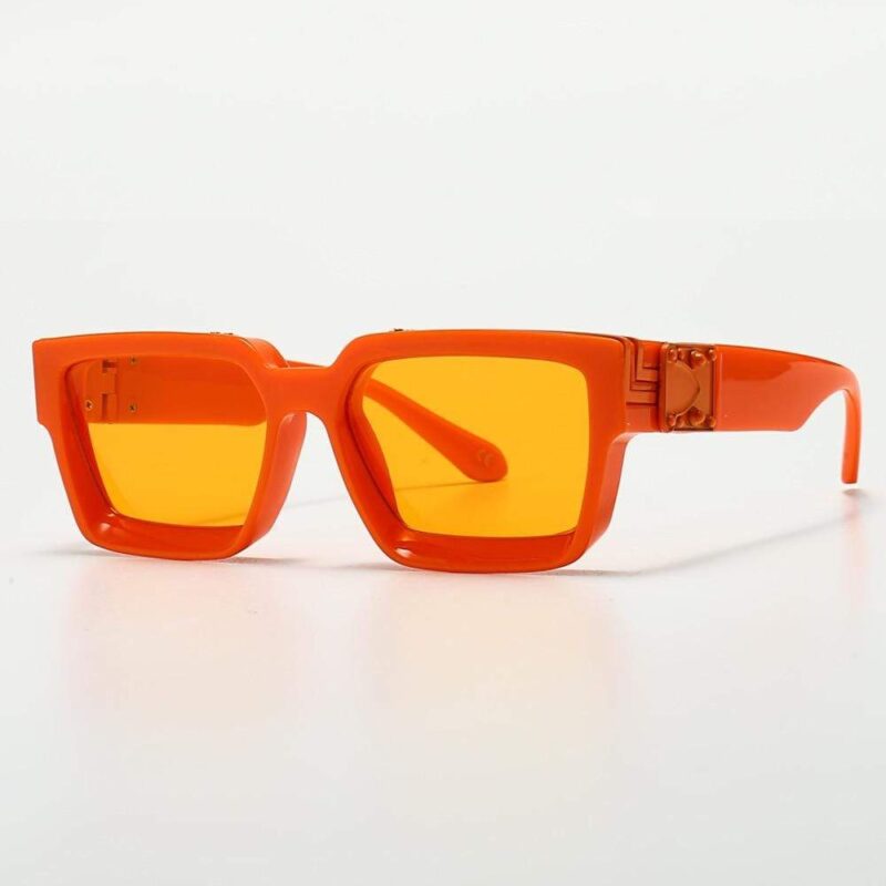 Square COOL Sunglasses Men Women Large Frame Glasses UV400 - Image 28