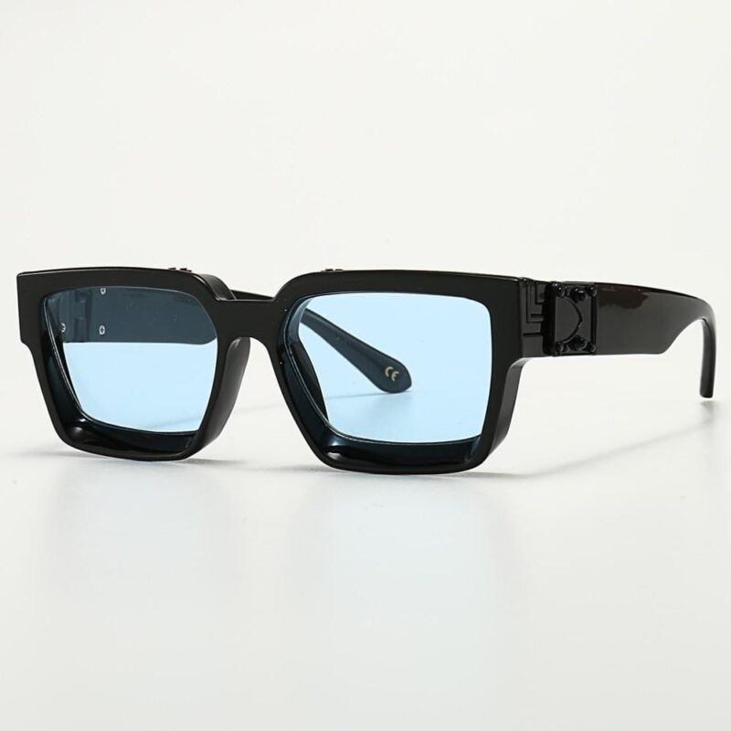 Square COOL Sunglasses Men Women Large Frame Glasses UV400 - Image 32