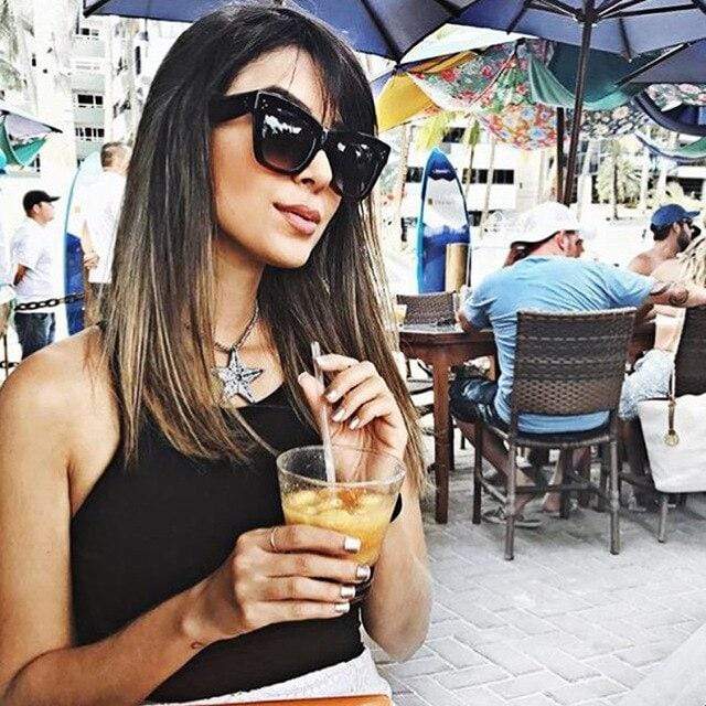 Jollyhola Women Classic Cat Eye Sunglasses - Image 4
