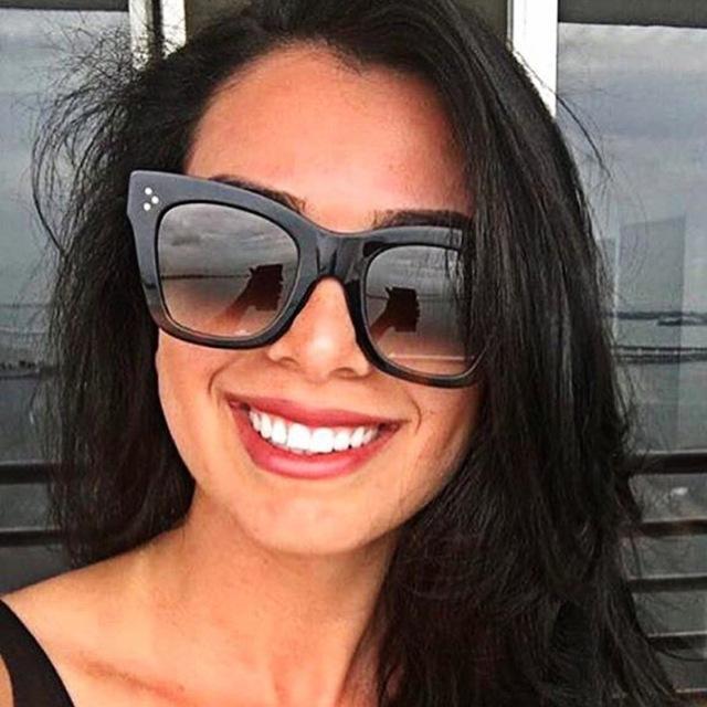 Jollyhola Women Classic Cat Eye Sunglasses - Image 3
