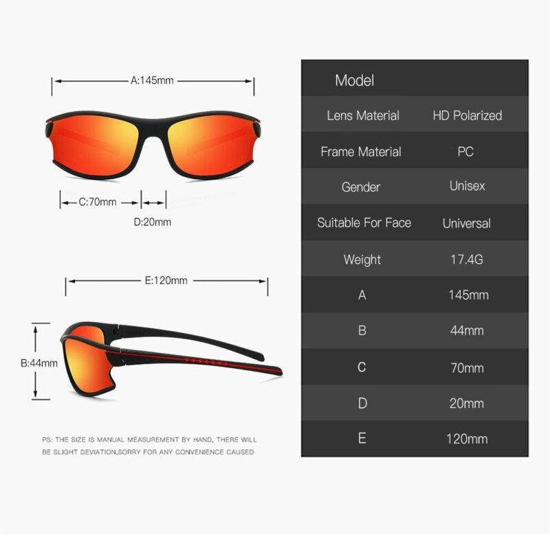 Polarized Sunglasses Vision Goggles Men's Car Driving Glasses Men Classic Design All-Fit Mirror Sunglass - Image 19