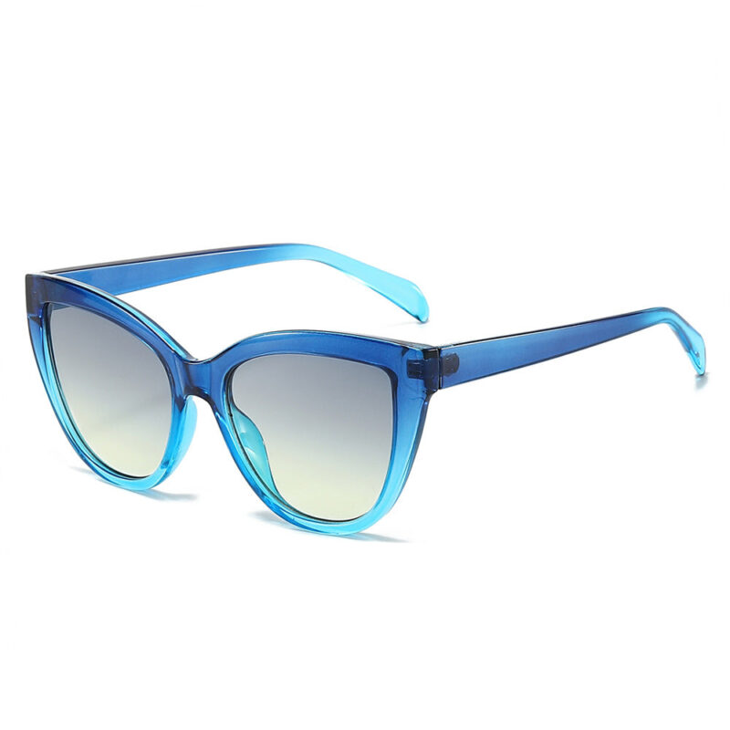 Cross-border new cat eye sunglasses. European and American retro large-frame versatile simple ins temperament fashionable sunglasses for women - Image 10