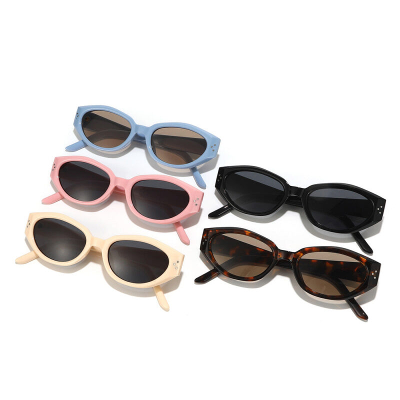 2024 new sunglasses female Internet celebrities with the same light luxury high-end sunglasses male - Image 3