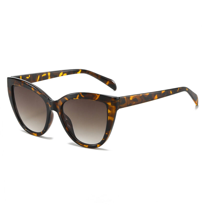 Cross-border new cat eye sunglasses. European and American retro large-frame versatile simple ins temperament fashionable sunglasses for women - Image 9