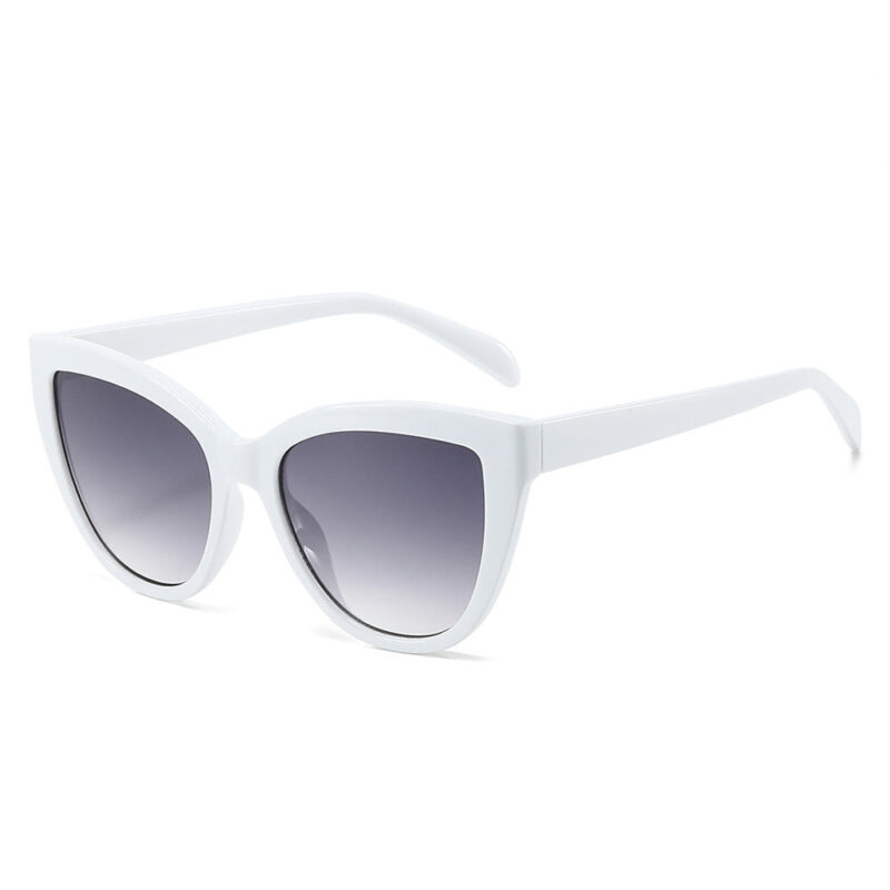Cross-border new cat eye sunglasses. European and American retro large-frame versatile simple ins temperament fashionable sunglasses for women - Image 13