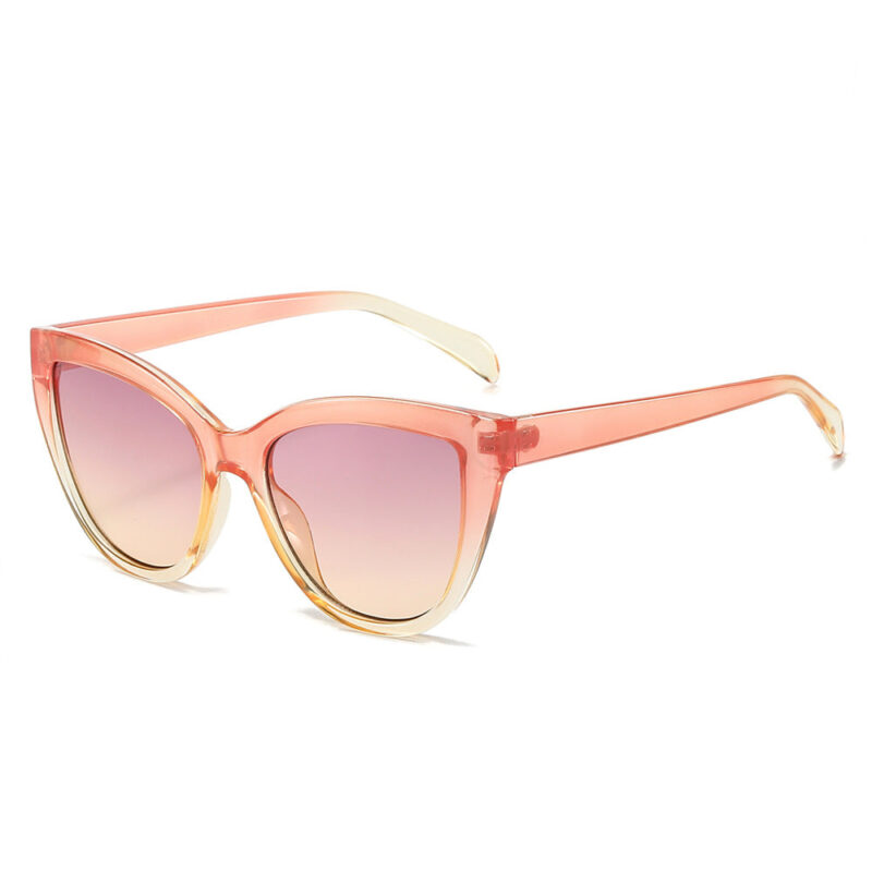 Cross-border new cat eye sunglasses. European and American retro large-frame versatile simple ins temperament fashionable sunglasses for women - Image 11
