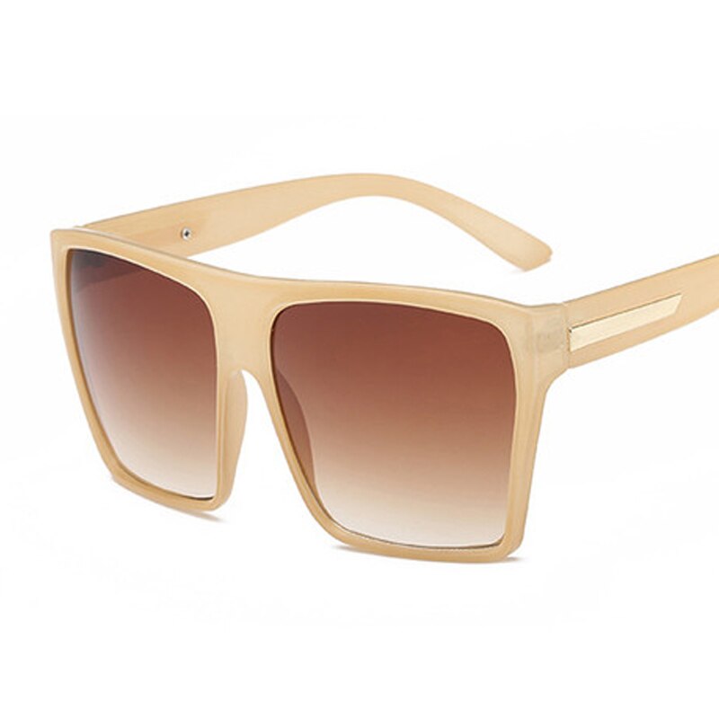 Vintage Square Sunglasses Lady Flat Top Mirror Cat Eye Sun Glasses Female Shades UV400 - Image 12