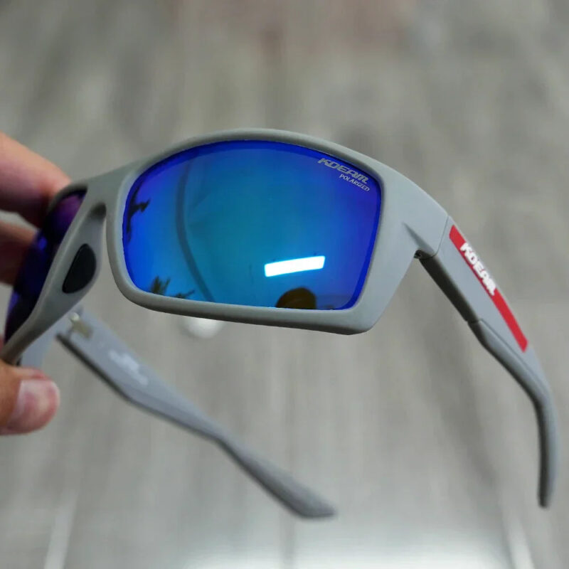 High quality TR90 Fishing Polarized Sunglasses Men outdoor Sport driving Sun Glasses UV400 with soft Nose pad