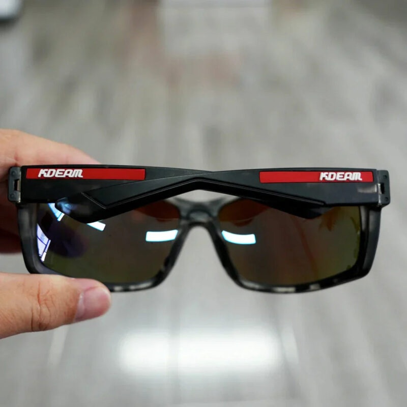 High quality TR90 Fishing Polarized Sunglasses Men outdoor Sport driving Sun Glasses UV400 with soft Nose pad - Image 4