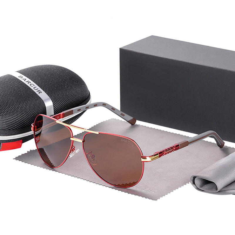 Polarized Sunglasses for Men Women Gradient Lens Sun Glasses Classic Eyewear Accessory Oculos - Image 5