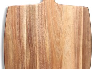 Large Wood Cutting Board with Handle 17"x13" Big Wooden Charcuterie Boards Butcher Blocks Acacia Meat Cutting Boards for Kitchen Bread Cheese Serving Board Carving Chopping Board Charcuterie Board
